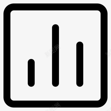 矢量分析图图形分析图形栏图标
