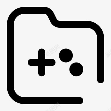 qq游戏图标文件夹游戏控制台控制器图标