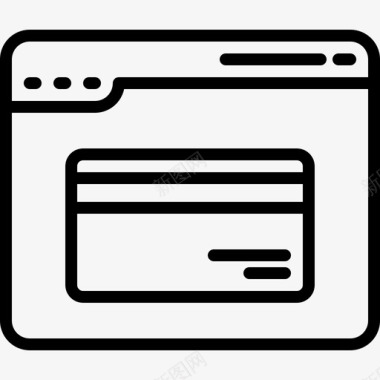 信用卡网站信用卡支付图标