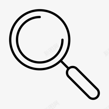 qq界面设计搜索查找查看图标