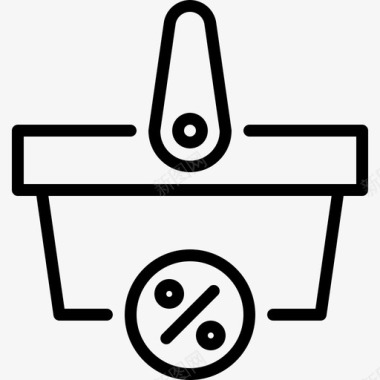 购物排行榜购物购物篮折扣图标