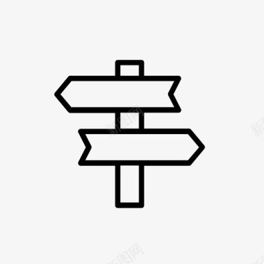 位置标志方向方向标志图标