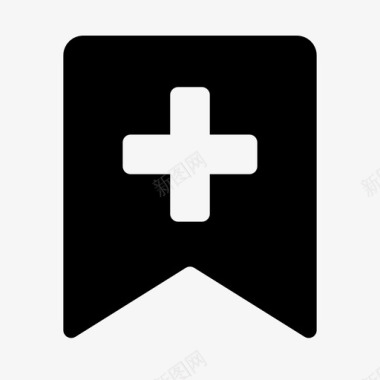 qq界面设计书签添加收藏夹图标