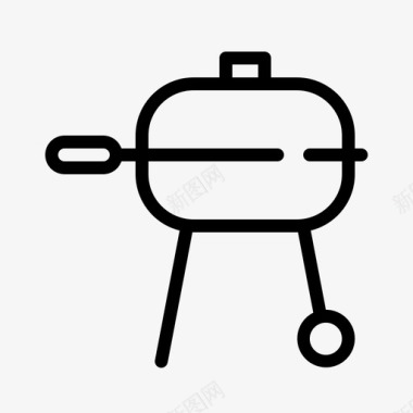 烧烤烧烤烹饪食物图标