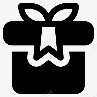 小吃盒子礼品盒子礼品盒图标