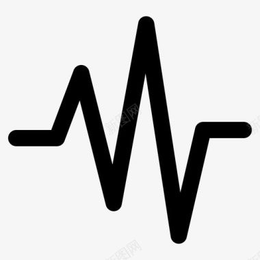 音乐声音音乐播放器声波图标