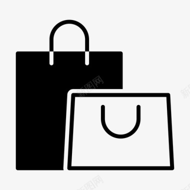 购物排行榜购物袋商务礼品图标