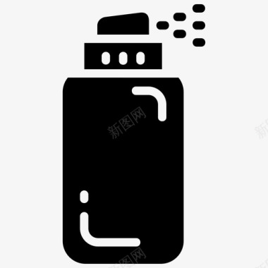 消毒剂防腐剂瓶装图标