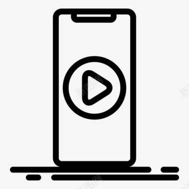 手机腾讯视频智能手机iphone电影图标
