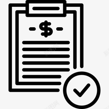 购物排行榜剪贴板业务检查图标