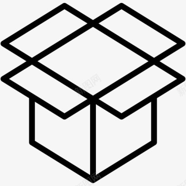 中秋节包装素材开箱送货物流图标