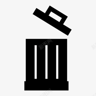 垃圾删除图标垃圾桶删除图标