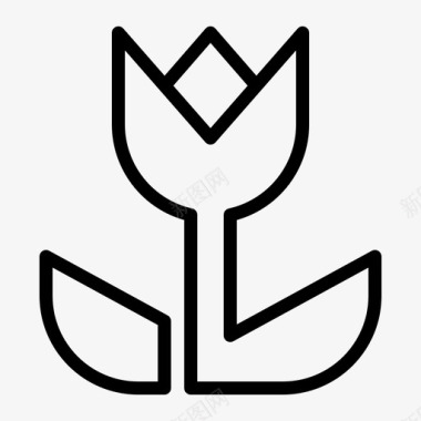 情人花宏花物体图标