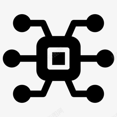 公共标识安全接入网络保护图标