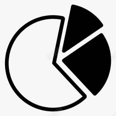 相框图饼图圆图报表图图标