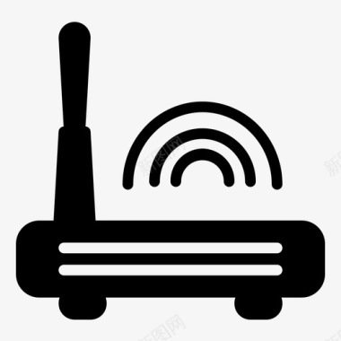 公共标识安全互联网连接网络图标