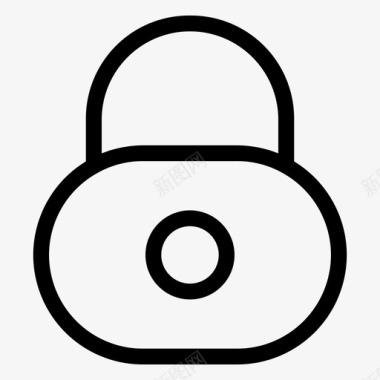 质量安全锁定锁定锁定隐私图标