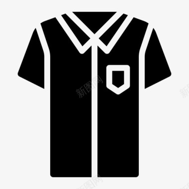 时装背景衬衫服装时装图标