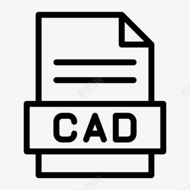 cad材质cad扩展名文件图标