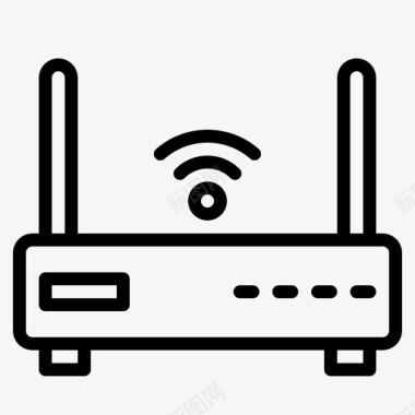 路由器路由器物联网网络图标