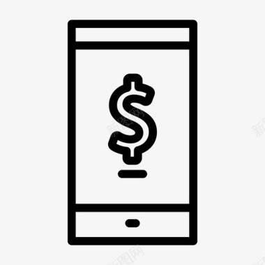 电子银行电子货币电子银行金融图标