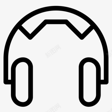 音乐耳机音频音乐图标