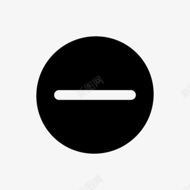 垃圾删除图标删除减少减去图标