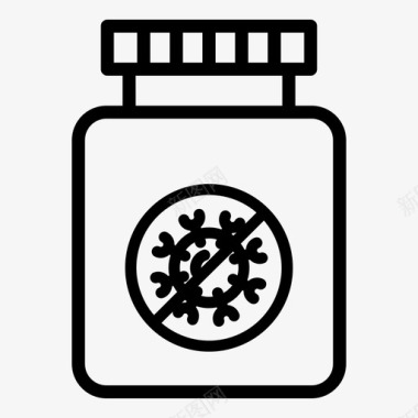 公共交通标识病毒冠状病毒冠状病毒19图标