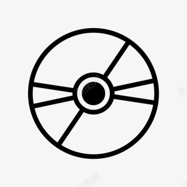 种植业图标光碟光碟只读存储器dvd图标