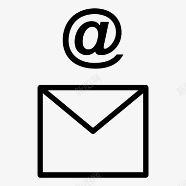 通信电子邮件通信信封图标