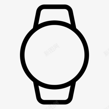 桃心时钟手表时钟时间图标