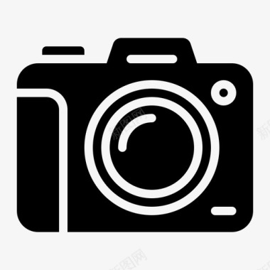 国外旅游摄影相机照片摄影图标