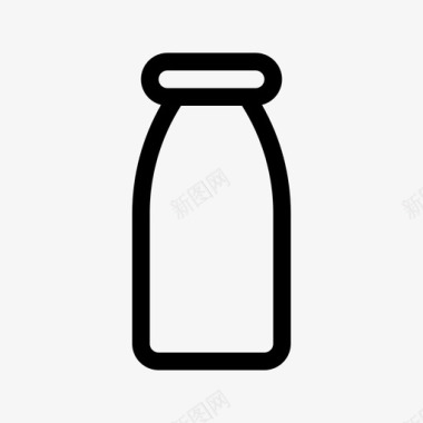 牛奶牛奶乳制品饮料图标