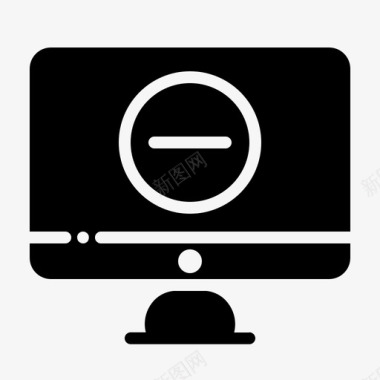 公共标识安全互联网计算机保护图标