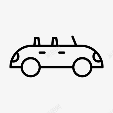交通工具和用具经典汽车迷你汽车交通工具图标