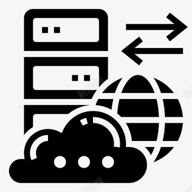 云传输dns管理域服务器图标