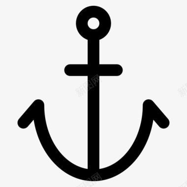 海军标志航海锚海军图标