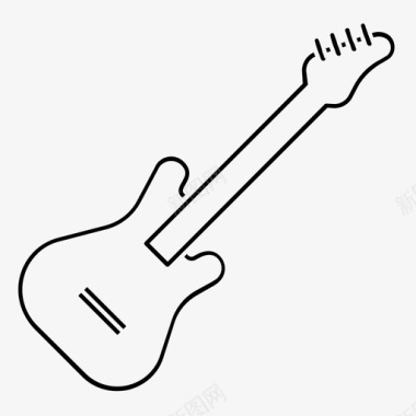 音乐贝司乐器音乐图标