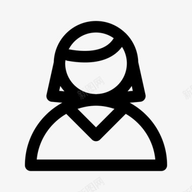 火焰人化身女性人图标