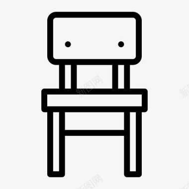 座椅椅子家具座椅图标