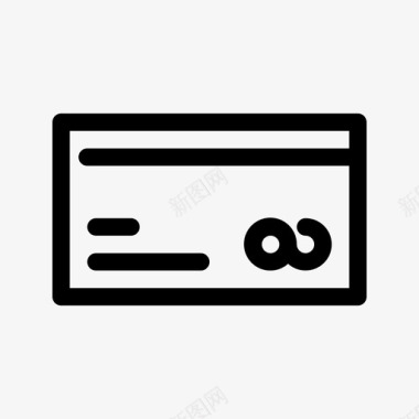 信用卡支付信用卡抄送借记图标