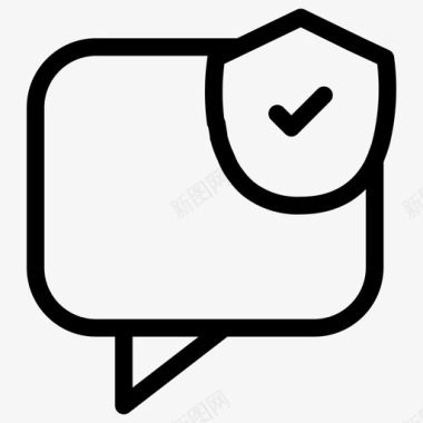 泡泡矢量聊天泡泡聊天对话图标