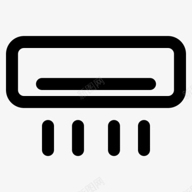 icon空调电器电子图标