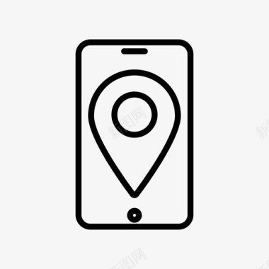 腾讯地图应用图标设计地图应用程序通信gps图标