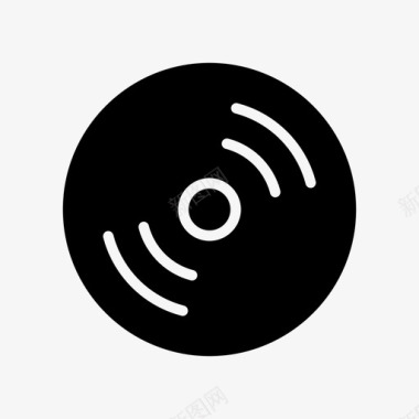 种植业图标光碟光碟只读存储器dvd图标