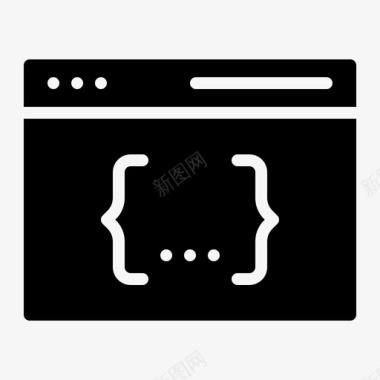 编码语言css编码开发图标