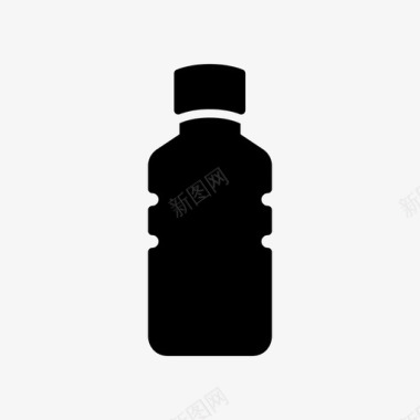 食物和饮料采购产品瓶子容器饮料图标