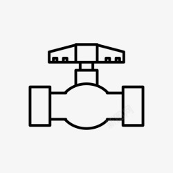 水管球阀球阀截止阀水暖设备高清图片