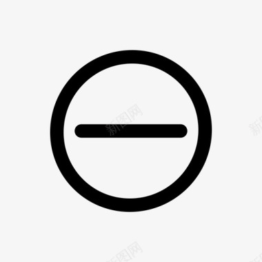 垃圾删除图标删除减少减去图标