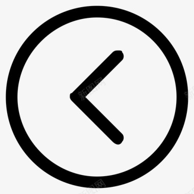 qq界面设计左箭头用户界面图标